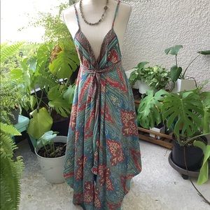 Vestidos de mujer ocasional maxi asimétrico